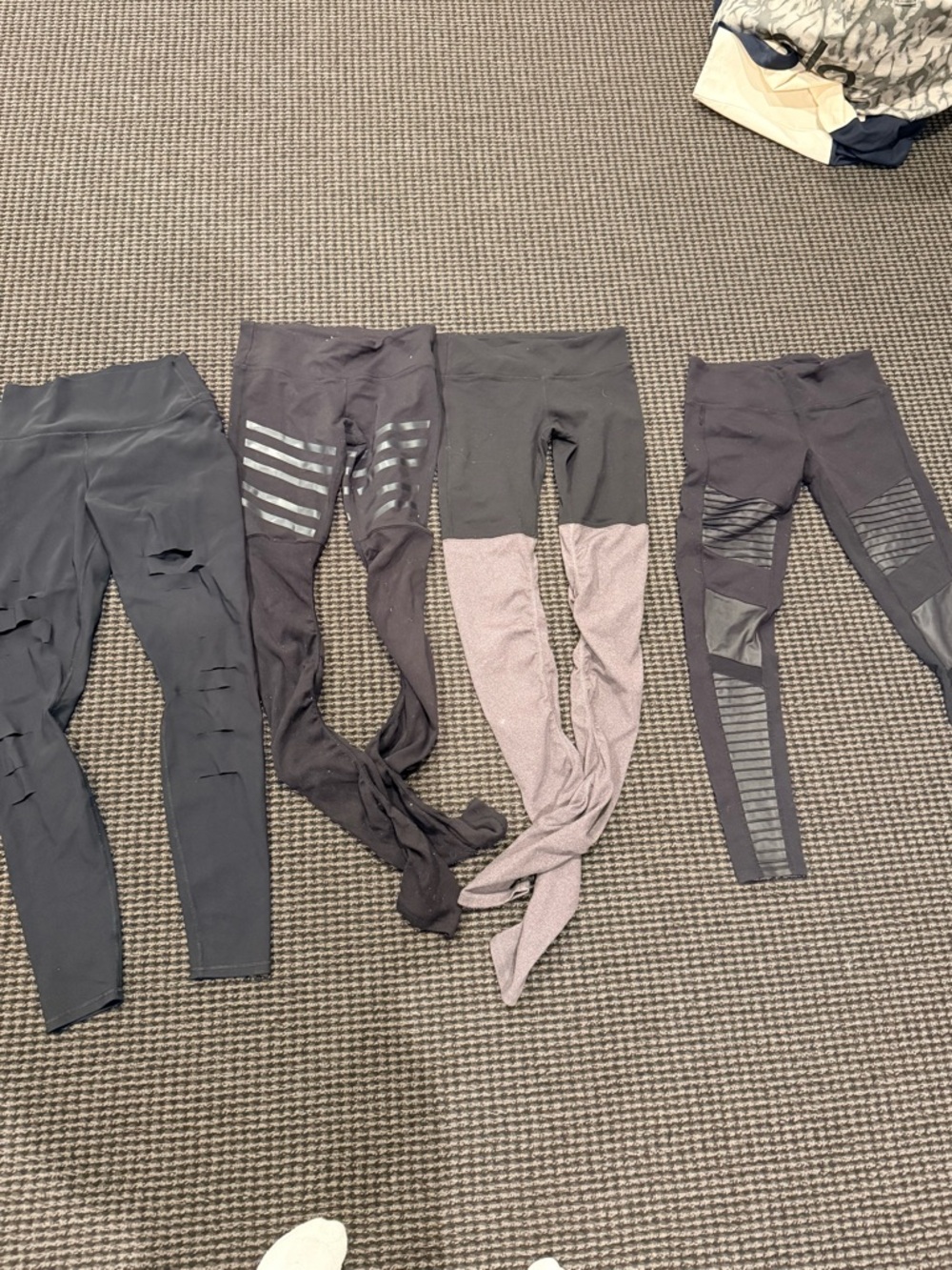 ALO Yoga Women's Leggings Bundle in Black